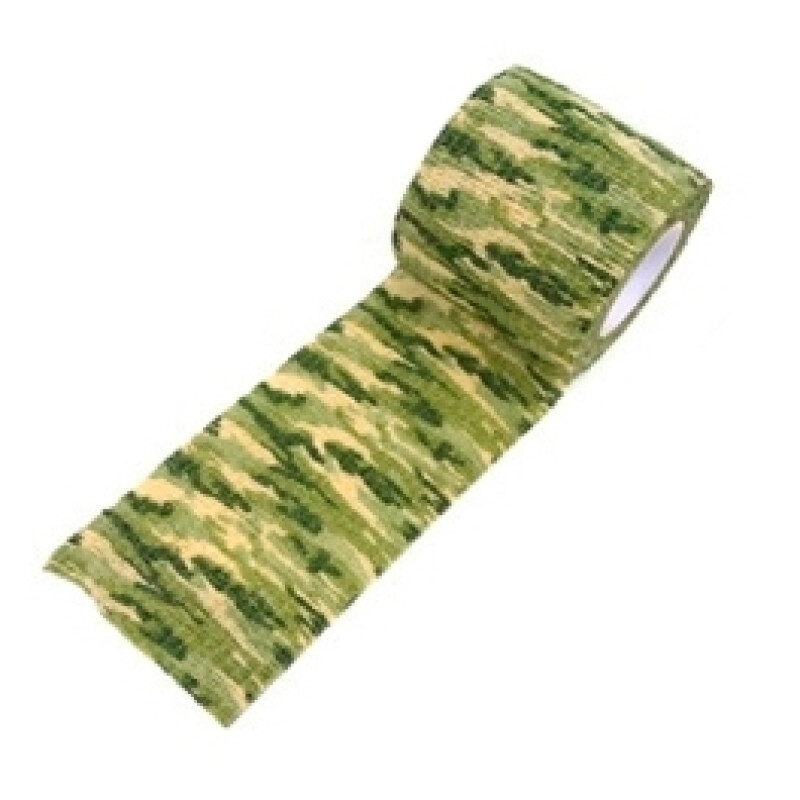 Fotokvant Tape-02 Khaki клейкая лента камуфляжного цвета трава