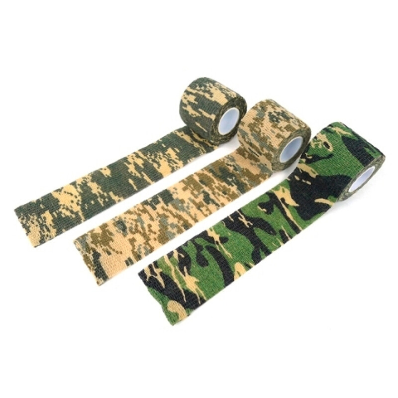 Fotokvant Tape-03 Khaki клейкая лента камуфляжного цвета лесная зелень