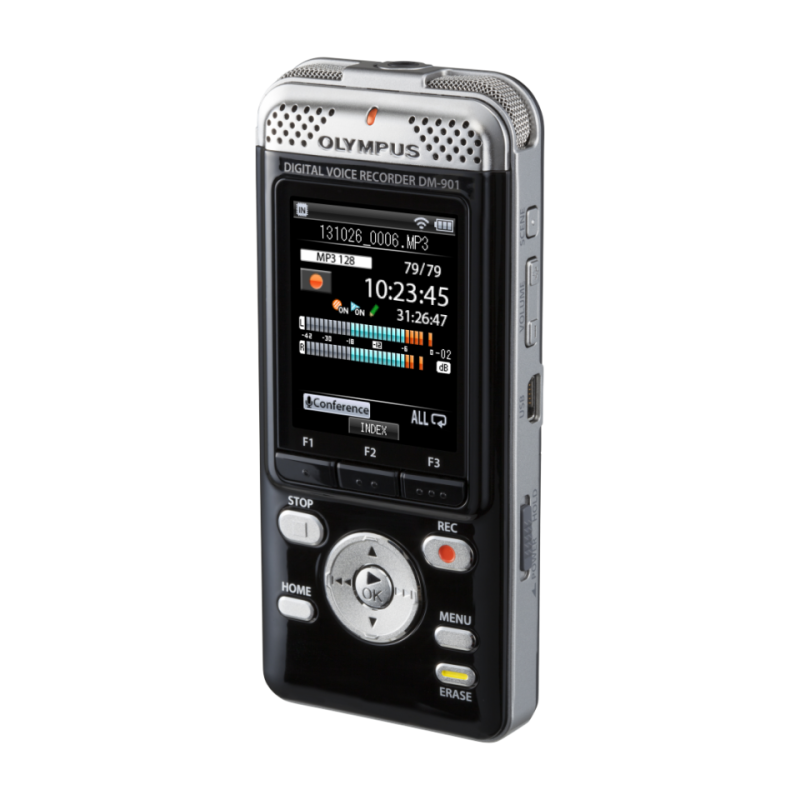 Olympus DM-901 черный цифровой диктофон