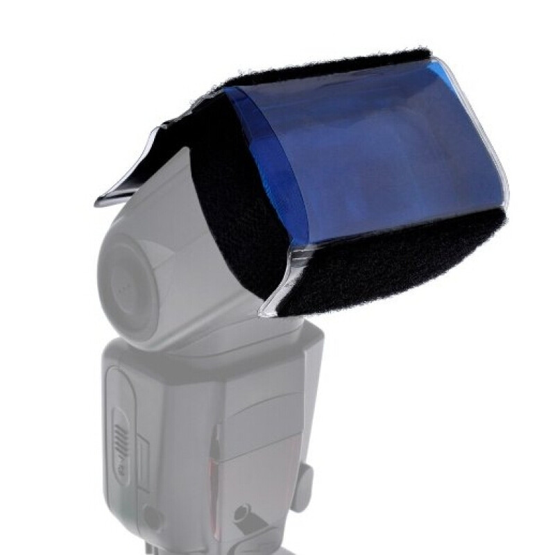 Fotokvant GEL-01 набор гелевых фильтров с креплением для вспышки 12 шт.