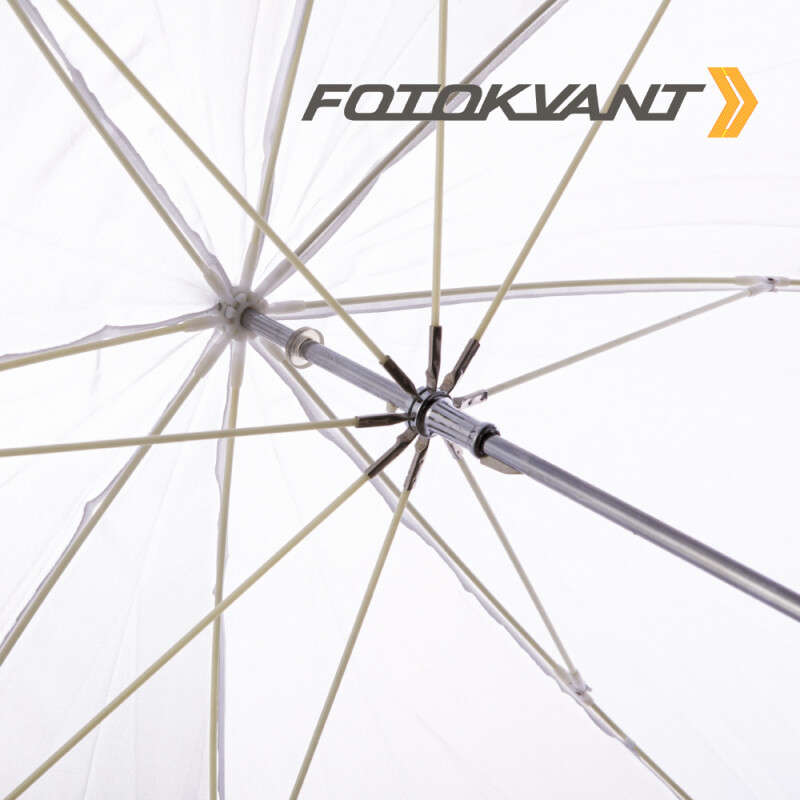 Fotokvant U-101T фотозонт белый на просвет 101 см