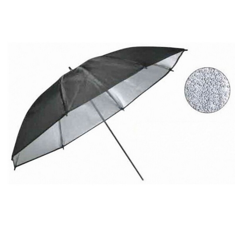 Smartum Grained umbrella 100 зонт серебряный с гранулированной поверхностью отражающий 100 см