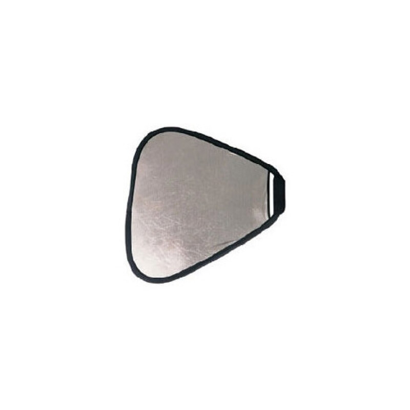 Fotokvant NVF-7300 светоотражатель 2 в 1 серебро-золото треугольный размером 60 см