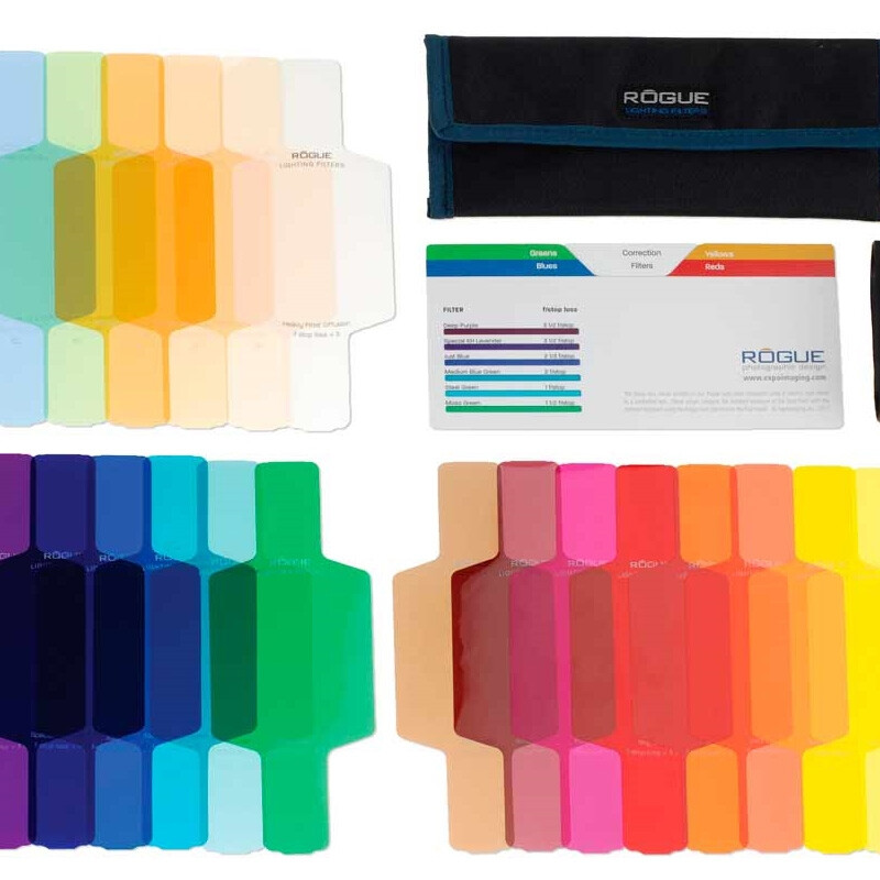 Rogue ExpoImaging Flash Gels - Combo Filter Kit набор цветных фильтров