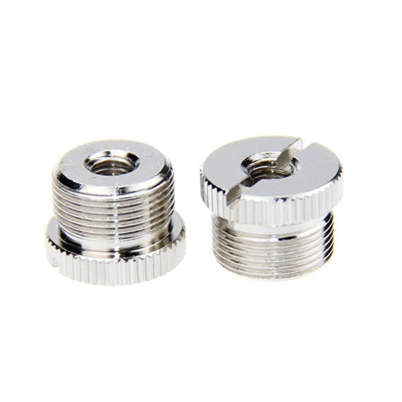 Fotokvant FLH-14-BR адаптер-переходник латунный для микрофона 5/8 дюйма на штатив 1/4 дюйма