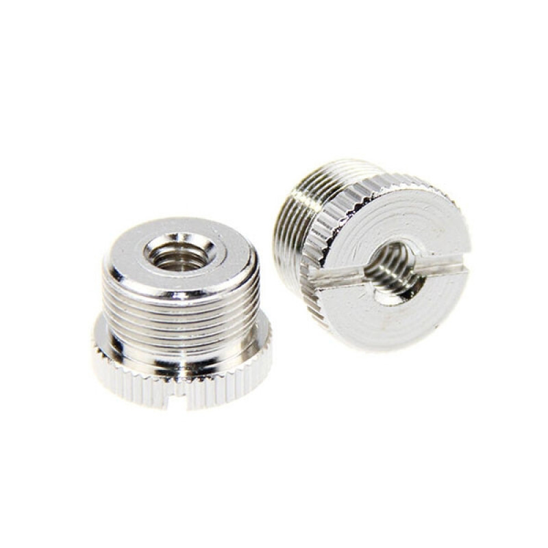 Fotokvant FLH-14-BR адаптер-переходник латунный для микрофона 5/8 дюйма на штатив 1/4 дюйма