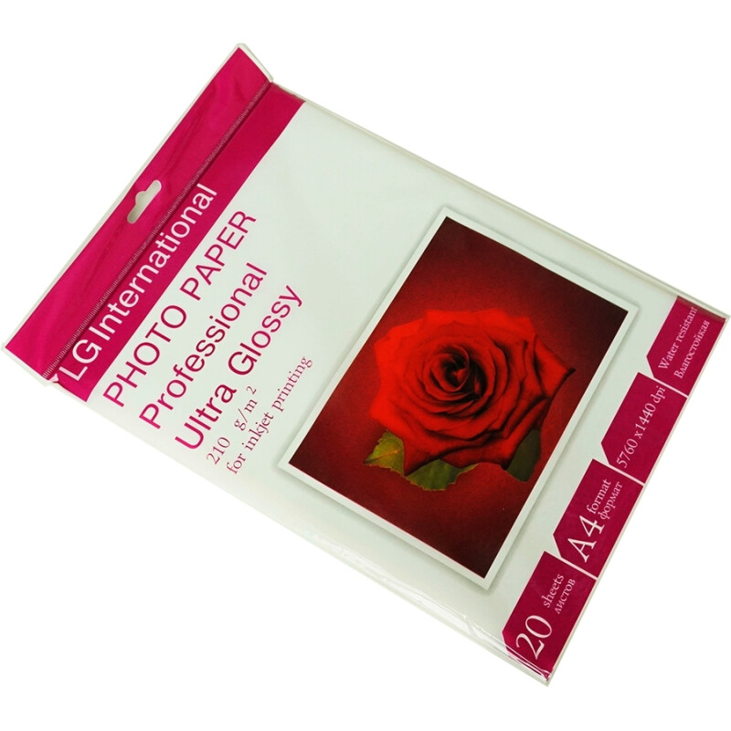 LG Photo Paper Professional Ultra Glossy 210 g/m2 бумага А4 для принтера