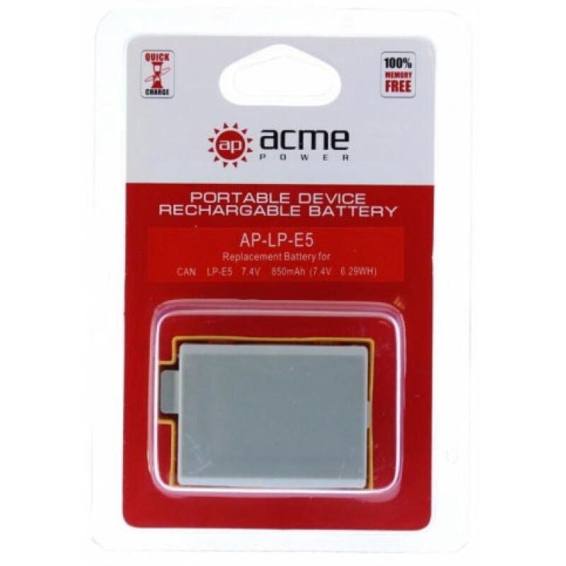 Acme Power AP-LP-E5 аккумуляторная батарея для фотокамеры системы Canon