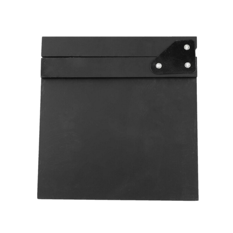 Fotokvant NVF-6815 хлопушка для кино- и видеосъемки черная 20x20 см.