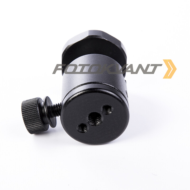 Fotokvant HB-02 BLACK шаровая голова Ballhead 1/4 для мини-штатива черная