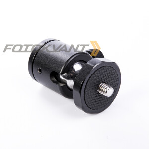 Fotokvant HB-02 BLACK шаровая голова Ballhead 1/4 для мини-штатива черная