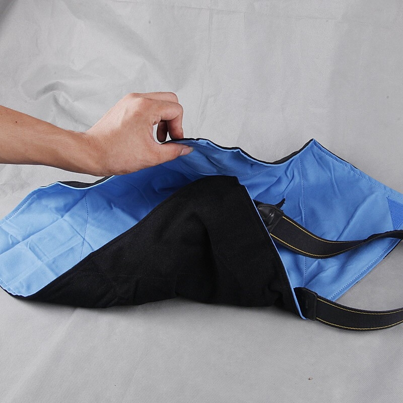 Fotokvant BWR-4040 Blue Wrapper сумка-обертка черно-синяя из чистящей ткани