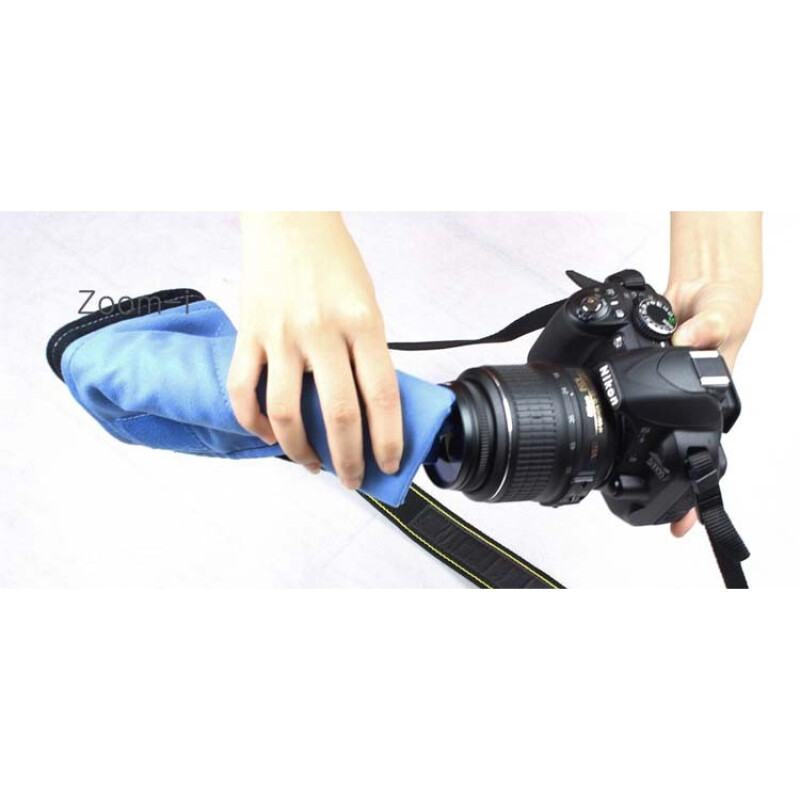 Fotokvant BWR-4040 Blue Wrapper сумка-обертка черно-синяя из чистящей ткани