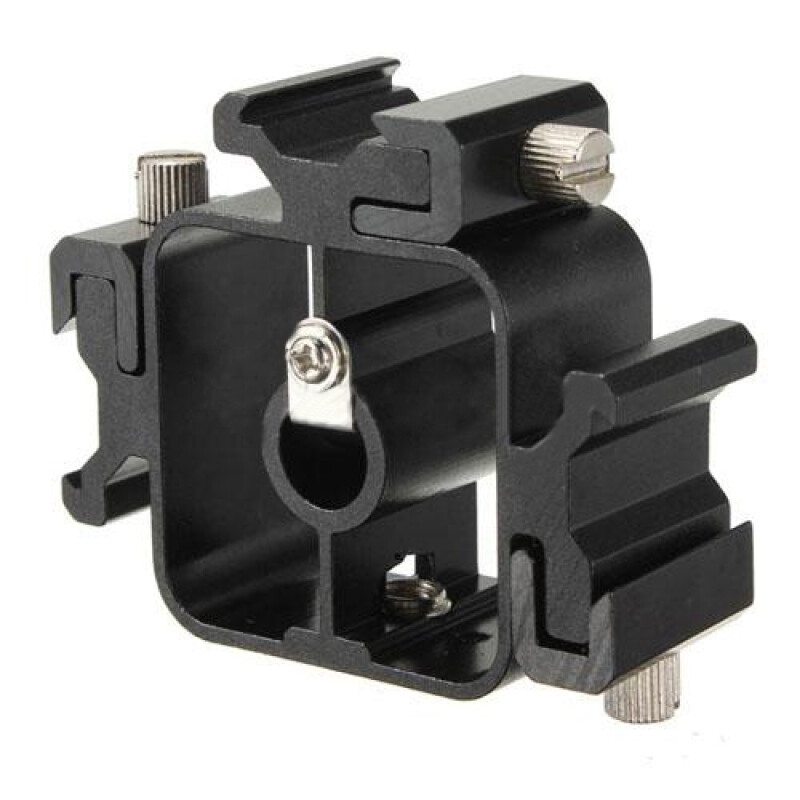 Fotokvant RFLH-08 цельнометаллический адаптер с горячими башмаками для 3 вспышек