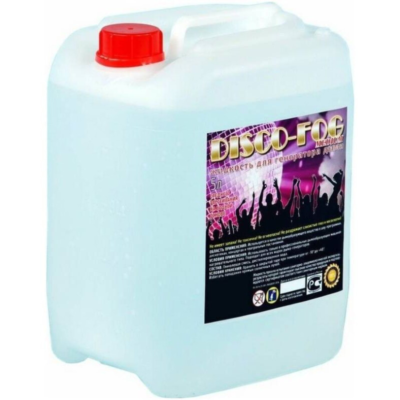 Sintez Disco Fog MEDIUM жидкость для генераторов дыма среднего рассеивания