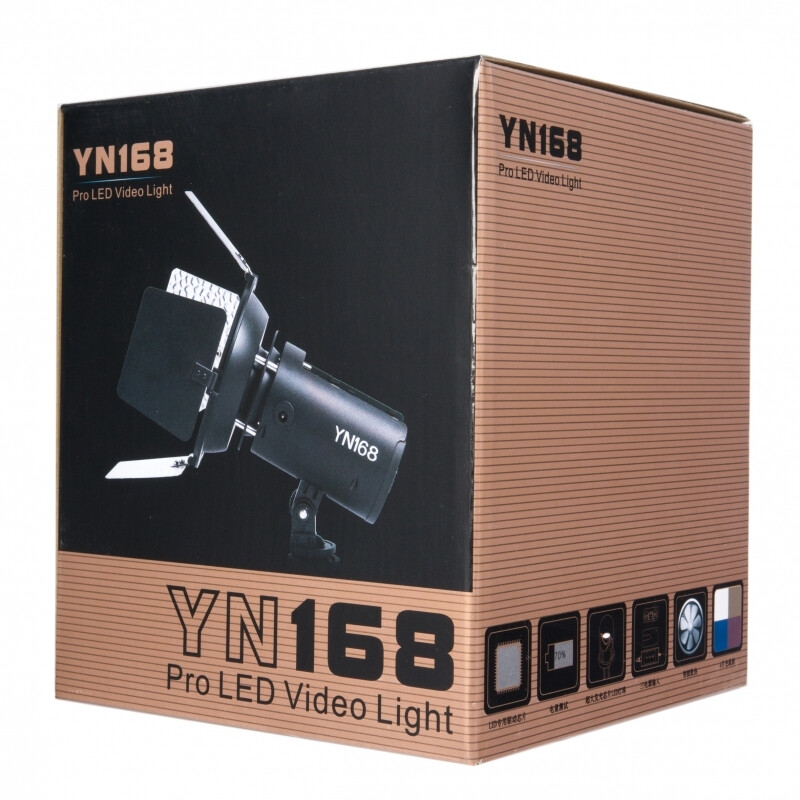 Yongnuo YN168 5500К осветитель светодиодный на 168 светодиодов для фото и видеокамер