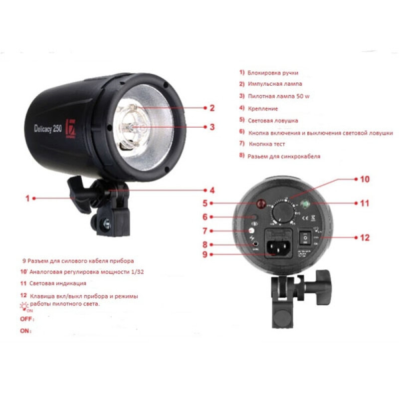 Jinbei D200 KIT 2 комплект импульсного освещения