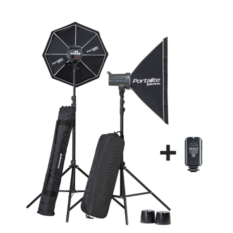Elinchrom D-Lite RX 4 400/400 softbox Elinchrom (20839.2) комплект моноблоков c радиоуправлением