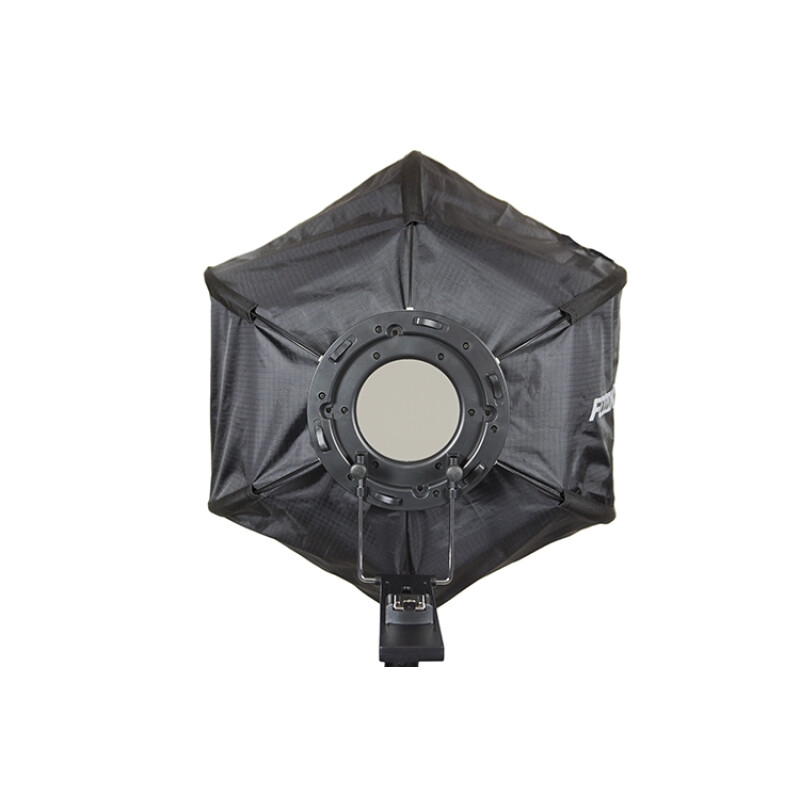 Fotokvant Hexagon-60 быстрораскладной софтбокс для накамерной вспышки 60 см