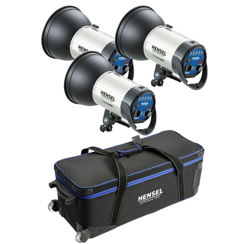 Hensel Integra 500 Plus Freemask 8815FMP4191 комплект студийных осветителей 3 шт.
