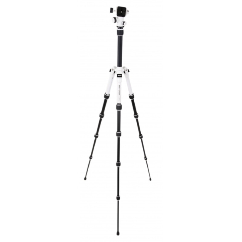 MeFoto A0350Q0 White MeFoto походный штатив с головкой белый