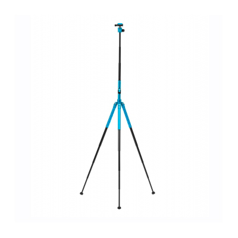 MeFoto Backpaker Travel Angel Tripods суперкомпактный штатив с головкой синий