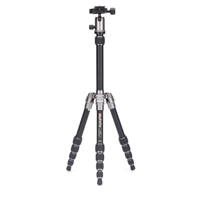 MeFoto Backpaker Travel Angel Tripods суперкомпактный штатив с головкой титан