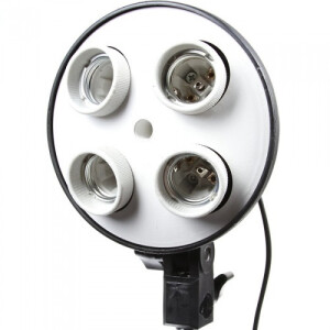 Grifon FL-305A патрон на 4 цоколя Е27 с креплением для зонта