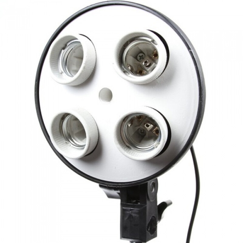 Grifon FL-305A патрон на 4 цоколя Е27 с креплением для зонта