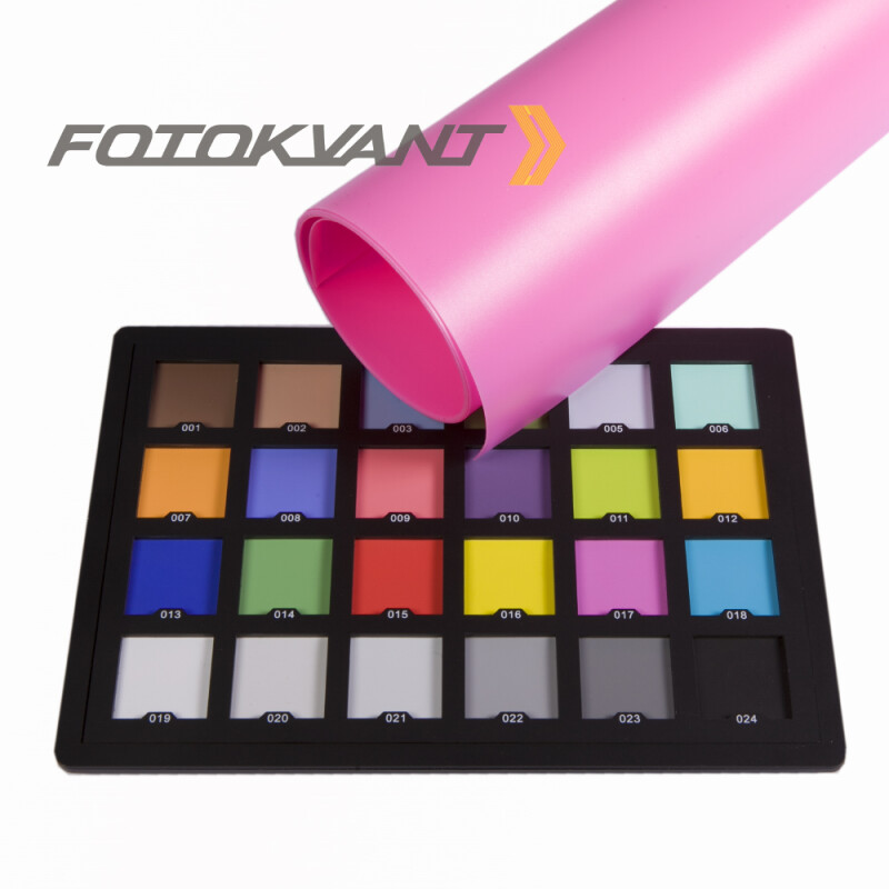 Fotokvant BP-0113 Pink mat фон пластиковый нежно-розовый матовый 1,0х1,3 м