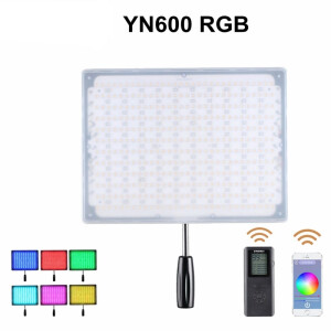 YongNuo YN600 RGB 3200-5500K SMD RGB+LED осветитель светодиодный для фото и видеокамер