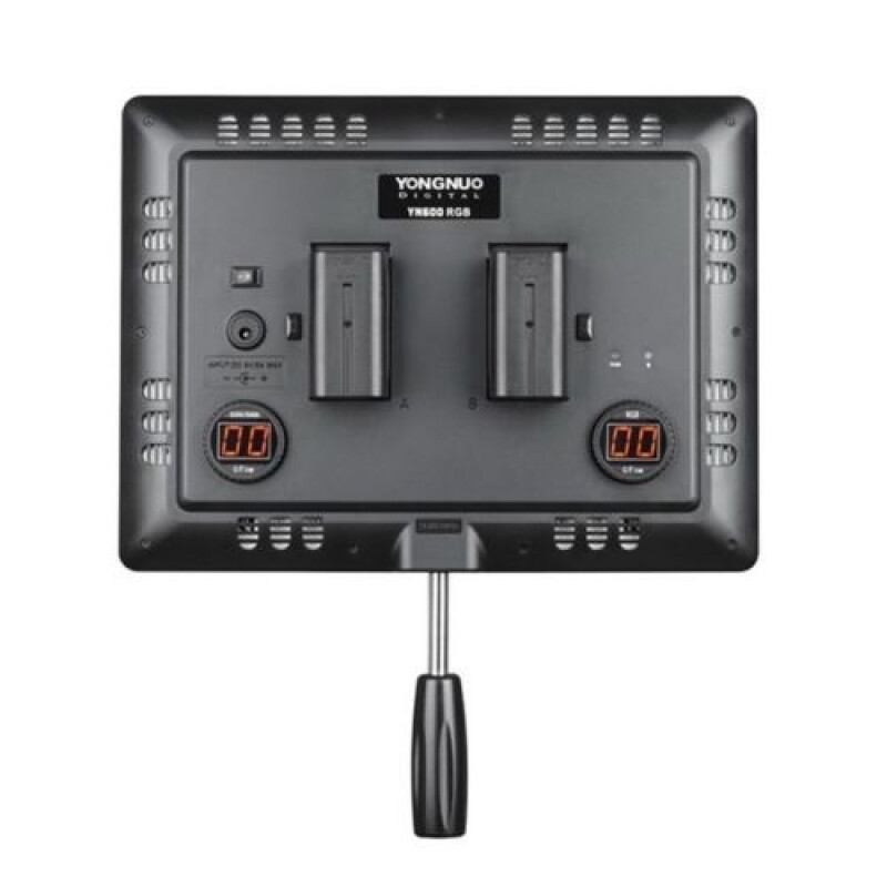 YongNuo YN600 RGB 5500K SMD RGB+LED осветитель светодиодный для фото и видеокамер
