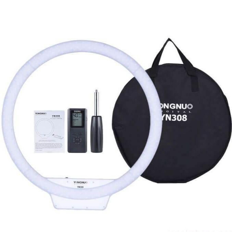 YongNuo YN308 LED-осветитель кольцевой 304 светодиода 3200-5500K