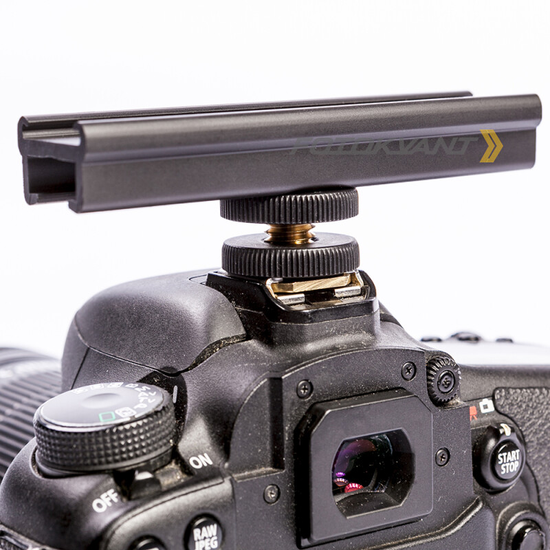 Fotokvant RFLH-19 кронштейн-рельс EasyHood 10 cм под холодный башмак камеры