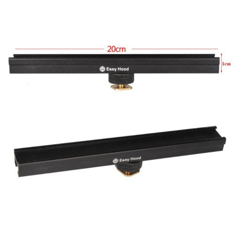 Fotokvant RFLH-20 кронштейн-рельс EasyHood 20 см под холодный башмак камеры