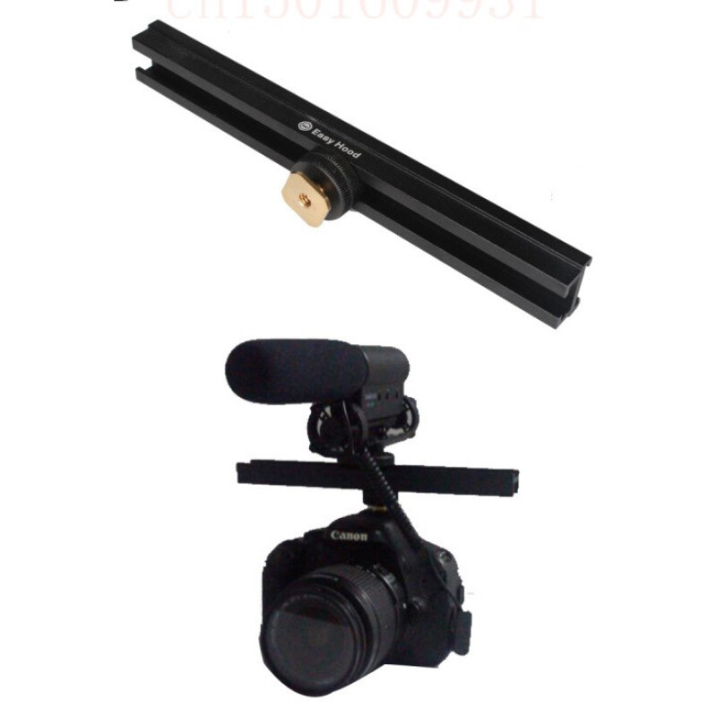 Fotokvant RFLH-20 кронштейн-рельс EasyHood 20 см под холодный башмак камеры