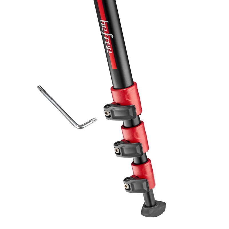 Manfrotto MKBFRA4RD-BH штатив и шаровая головка для фотокамеры