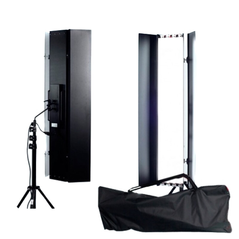 снят с производства!! Reddevil RDL 4x1200 F Kit осветитель постоянного света с лампами KINOFLO 5500K