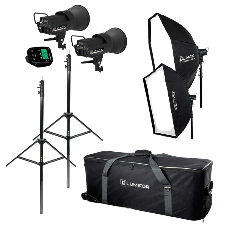 Lumifor LCR-400-2SO KIT CRETO 800 PORTRAIT KIT комплект студийного света
