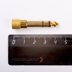 Fotokvant MAC-08 адаптер 3,5 на 6,3 для микрофона или синхронизатора