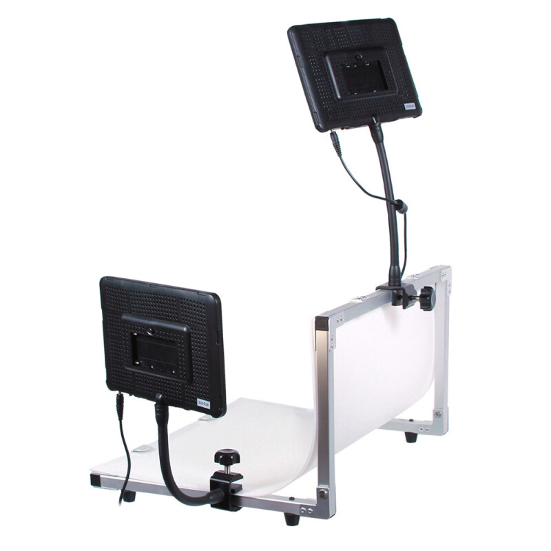 Grifon DV-280SL фотостол с двумя осветителями на гибких штангах