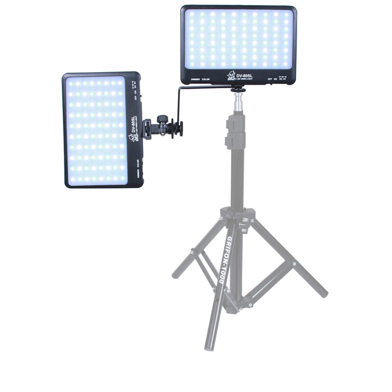 Grifon DV-280SL фотостол с двумя осветителями на гибких штангах