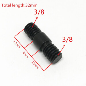 Fotokvant FLH-78 Black соединяющий винт-адаптер 3/8 дюйма