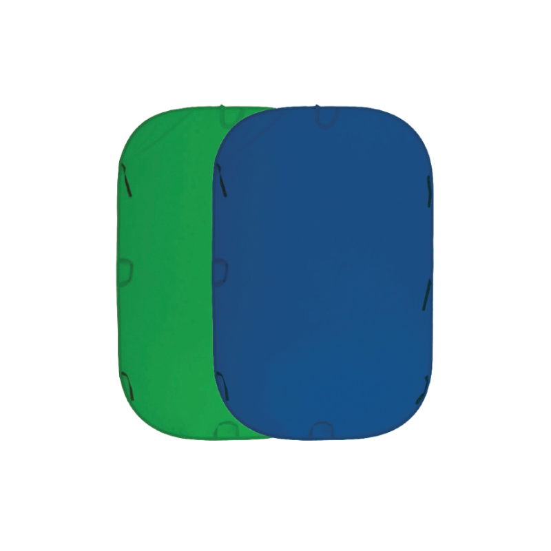 Fujimi FJ 706GB-180/210 складной фон 180х210 см хромакей синий/зеленый