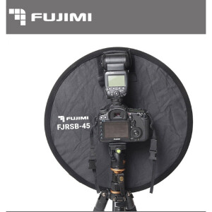 Fujimi FJSRB-45 круглый софтбокс диаметр 45 см для накамерной вспышки с чехлом