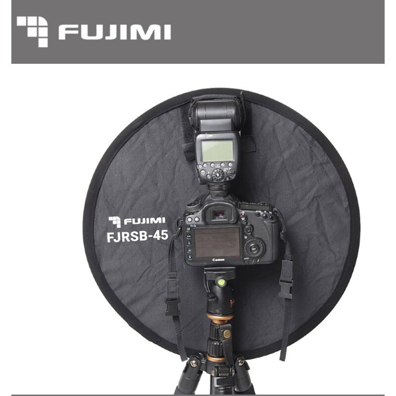 Fujimi FJSRB-45 круглый софтбокс диаметр 45 см для накамерной вспышки с чехлом