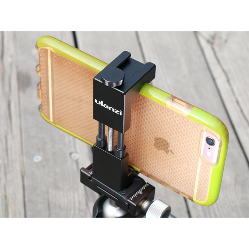 Fotokvant Ulanzi Iron Man II Black держатель черный для смартфона с холодным башмаком