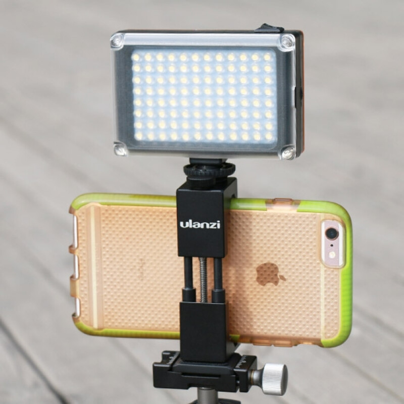 Fotokvant Ulanzi Iron Man II Black держатель черный для смартфона с холодным башмаком