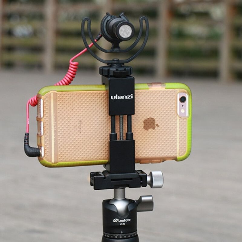 Fotokvant Ulanzi Iron Man II Black держатель черный для смартфона с холодным башмаком