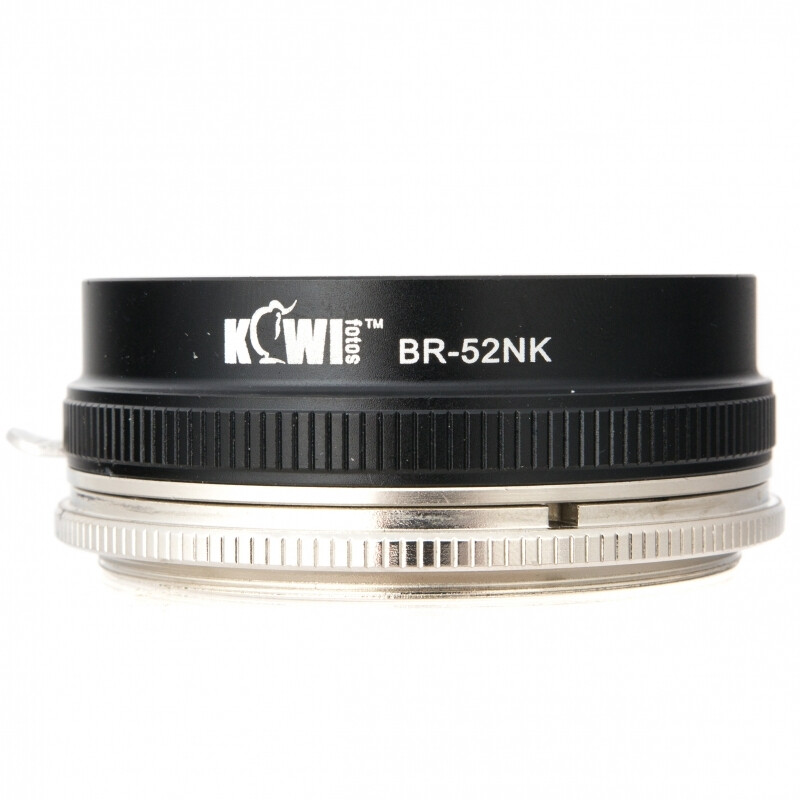 Kiwifotos BR-1K реверсивное кольцо и адаптер фильтра для NIKKOR 52 мм